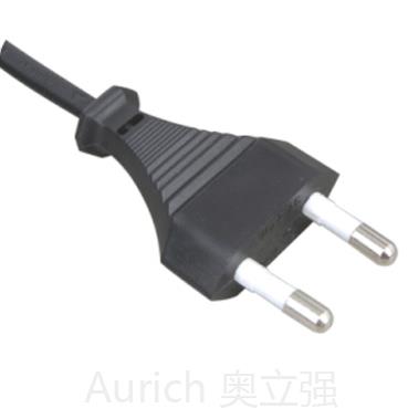 歐式扁插頭電源線，歐標電線，VDE電源線插頭，生產廠家