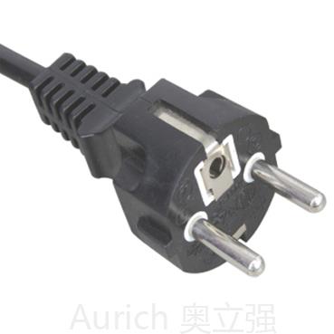 歐式插頭電源線，歐標電線，VDE電源線插頭生產廠家