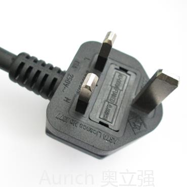英式插頭，英式插頭線，UK電源線廠家